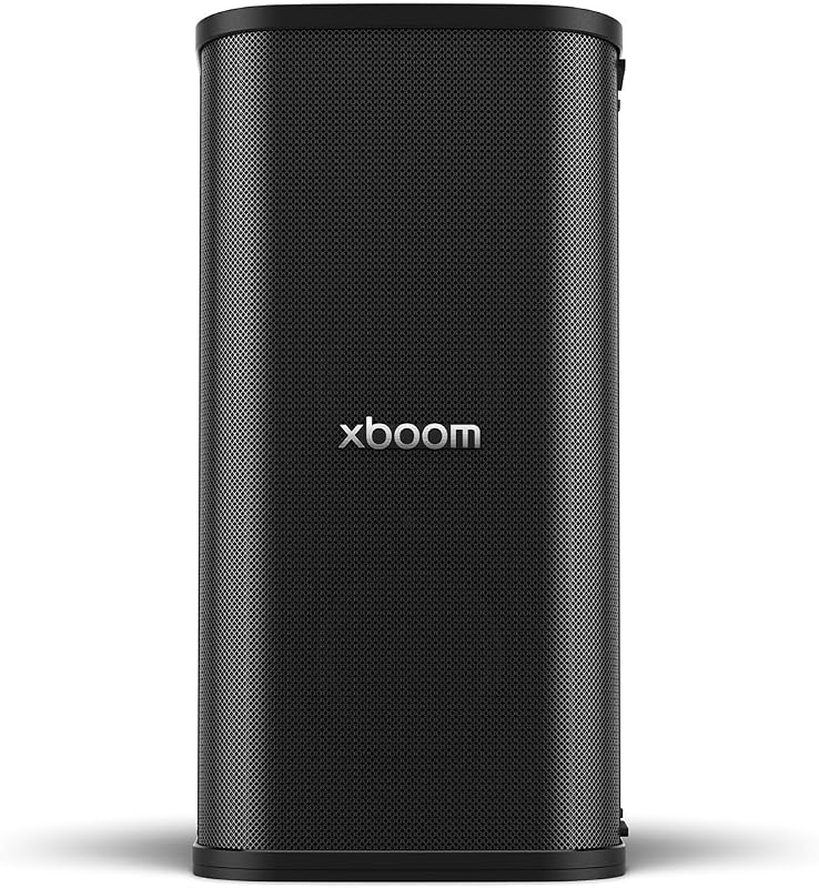 xboom Stage501 by will.i.am, tragbarer Bluetooth-Lautsprecher, DJ- und Karaokefunktion, LED-Beleuchtung, 4 Aufstellfunktionen, (220 W, Signature Sound, IPX4, bis zu 25 Std. Akkulaufzeit), Schwarz