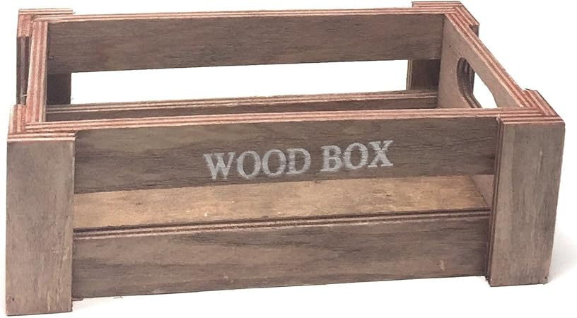 C1 Caja de Madera Vintage Color salmón 7 x 22 x 12.cm: Amazon.es: Hogar