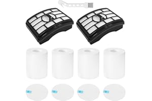 Ancolin 2 + 4 Pack Filter Replacement for Shark Rotator Pro Lift-Away NV500, NV501, NV502, NV503, NV505, NV510, NV520, NV552, UV560, NV642, ZU780, ZU782, ZU785. Compare to Part # Xff500 Xhf500