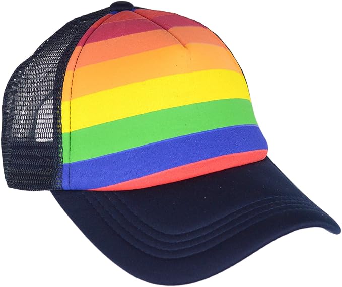 bright trucker hats