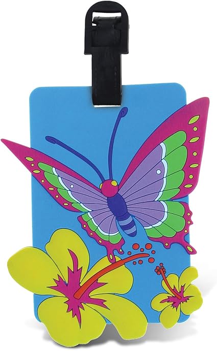 butterfly suitcase amazon