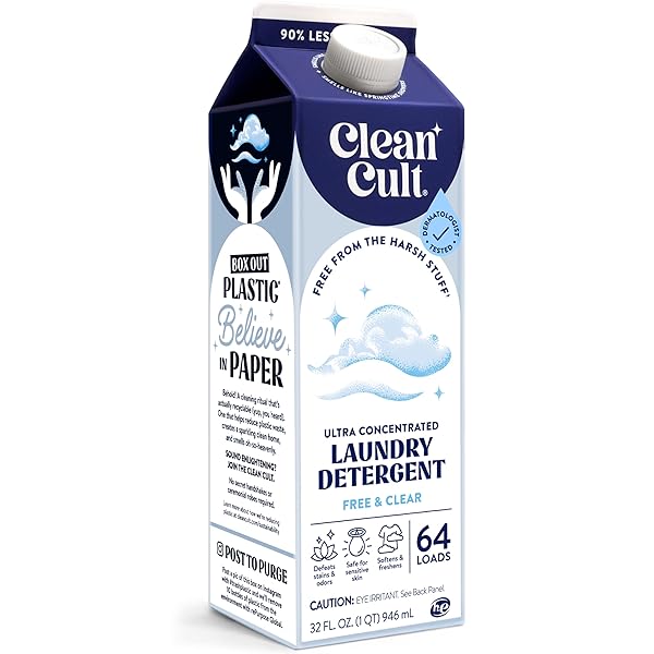 ULTRA CONCENTRATED LIQUID LAUNDRY DETERGENT SOAP, 64 LOADS...