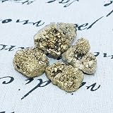 Namvo 2pcs Natural Pyrite Stones and Natural Quartz Crystal Chakra Healing view 3