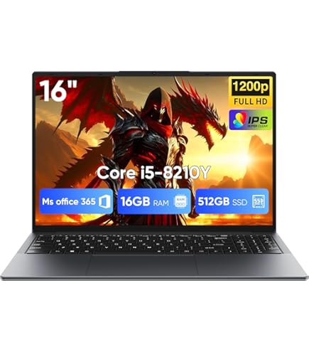 Amazon.com: EYY Portátil de 15.6 pulgadas, 8 GB de RAM 256 GB SSD