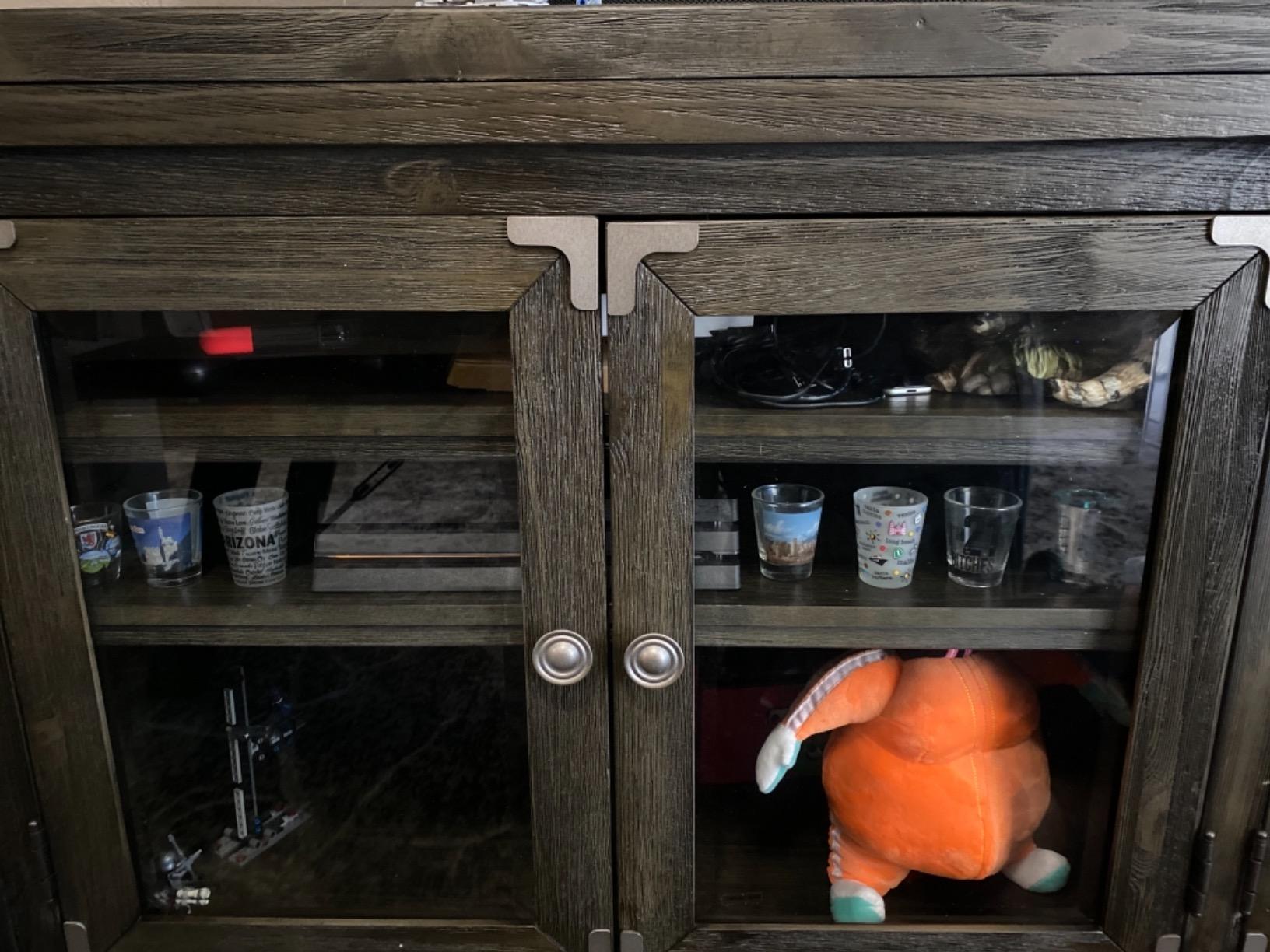 46/mo Finance Signature Design by Ashley Todoe Industrial TV Stand