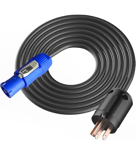 Amazon.com: Neutrik powerCON NAC3MM-1 NAC3MPA-1 to NAC3MPB-1 AC