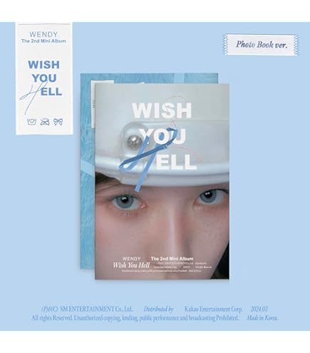 【未開封】Wendy Like Water: 1st Mini Album Red Velvet Wendy - Like Water [Case ver.] (1º mini álbum) [Pré