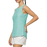 Willit Women's Workout Tank Tops Sleeveless Running Yoga Athletic Tops Loose Fit Quick Dry Active Shirts Gym Exercise