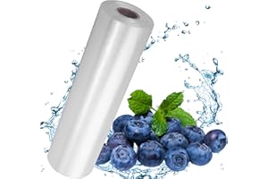 Food Storage Bags, 12" X 16" Plastic Produce Bag, Clear Plastic Bag for Food, Fruit, Vegetable, Refrigerator Storage, Kitchen