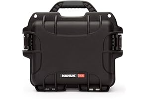 Nanuk 908 Waterproof Hard Case - Black - Made in Canada