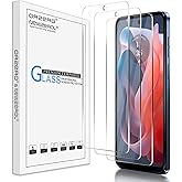 (3 Pack) Orzero Tempered Glass Screen Protector Compatible for Motorola Moto G Play 2024, Precise Front Camera Cutouts High D