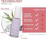 PODERM Nail Care Polish with Tea Tree Lilac 8ML Enriched Biotin Silicon view 4