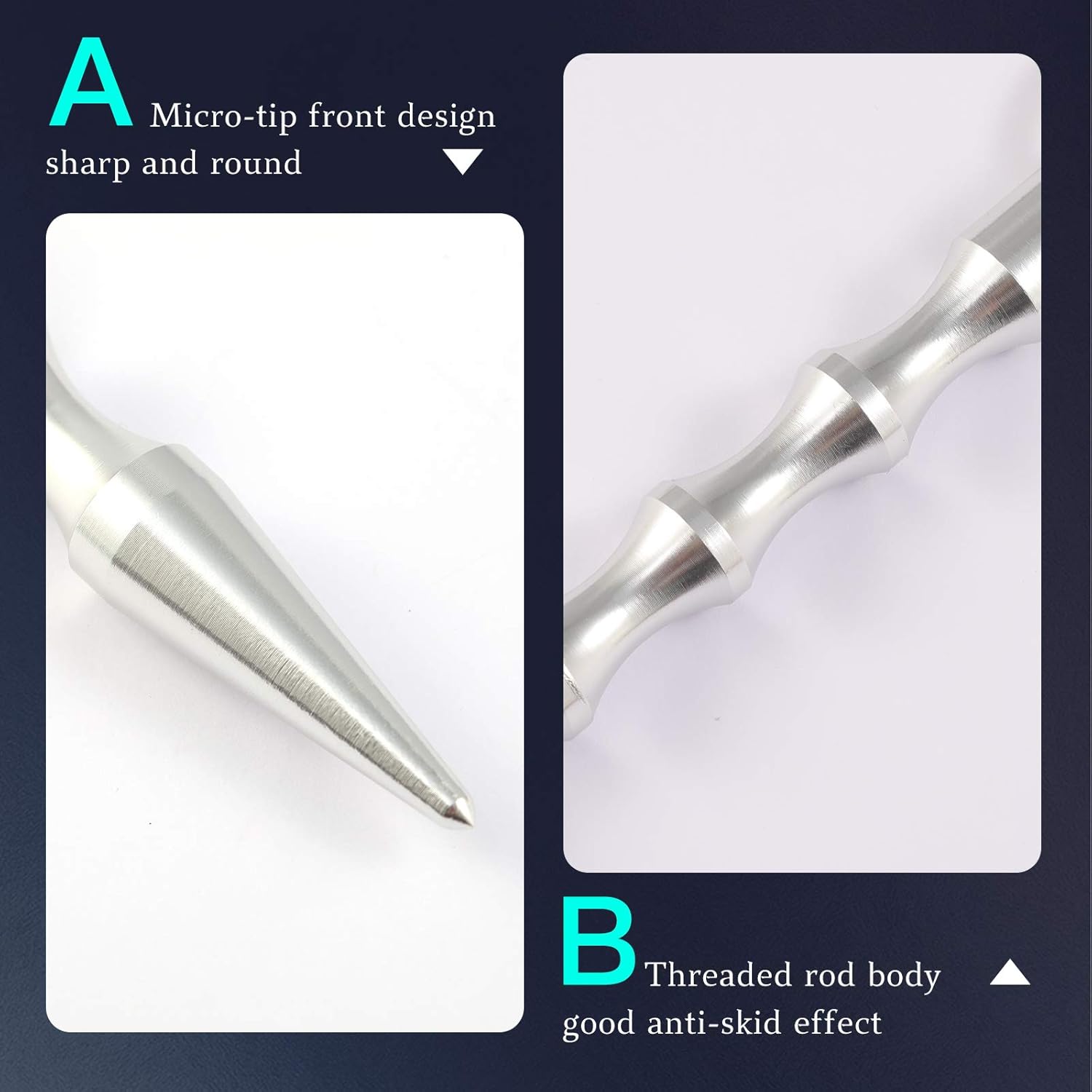 Hand-held Aluminum Keychain Tool Sturdy Key Chain Tools for Key Hanging Parcels Carrying 2pc : Sports & Outdoors