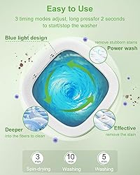 Portable Washing Machine, 12L Large Capacity