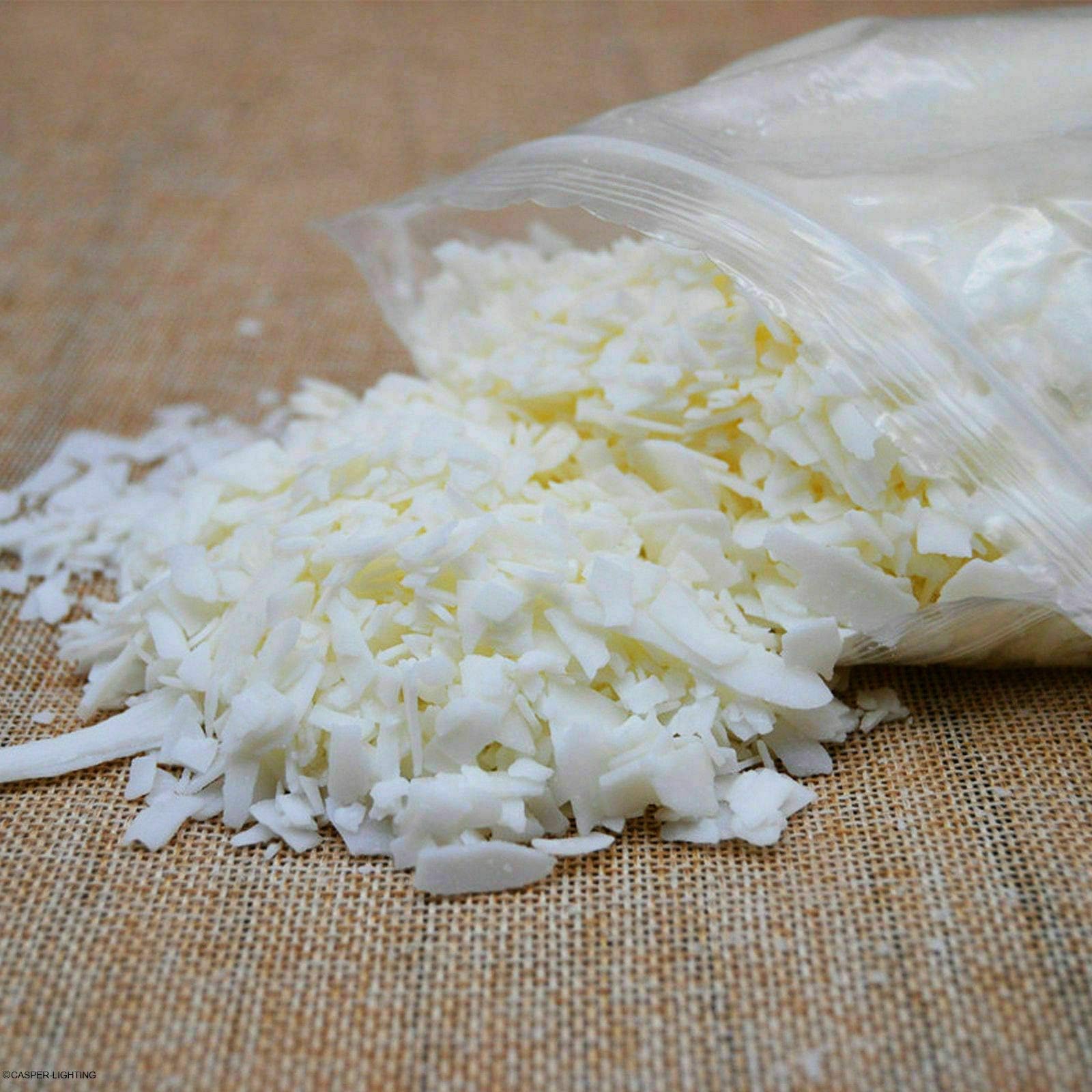 Gadget Zone UK® Soy Wax for DIY Candle Making Supplies Kit & Pre-Waxed Candle Wicks (3Kg Wax)