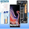 Screen Replacement for Samsung Galaxy Note 9 SM-N960, SM-N960F, SM-N960U 6.4" OLED LCD Display Touch Digitizer Assembly with Tools(Black with Frame)