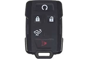 Replacement Key Fob Remote Start for Chevrolet Silverado 1500 (2019-2022), Silverado 2500 HD & Silverado 3500 HD (2019-2023),