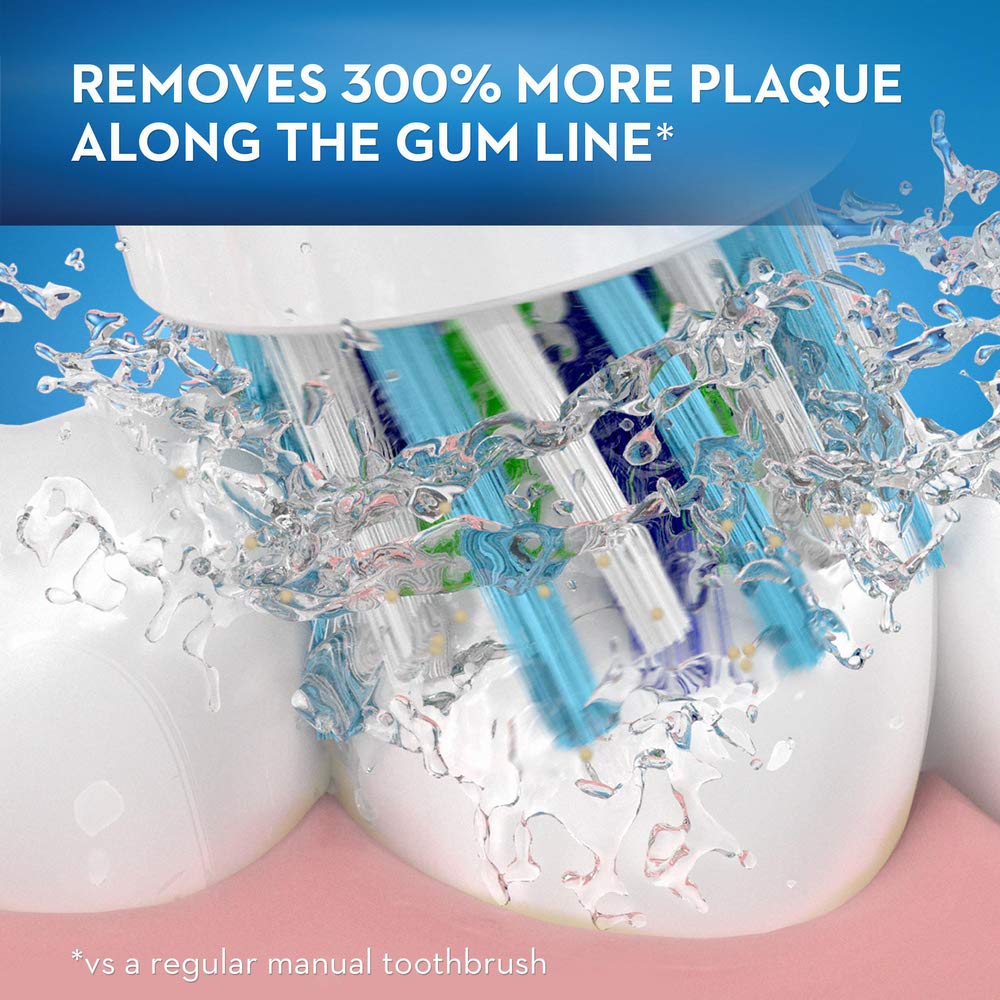 Oral-B Pro 1000 Power Rechargeable Electric Toothbrush Powered by Braun: Beauty