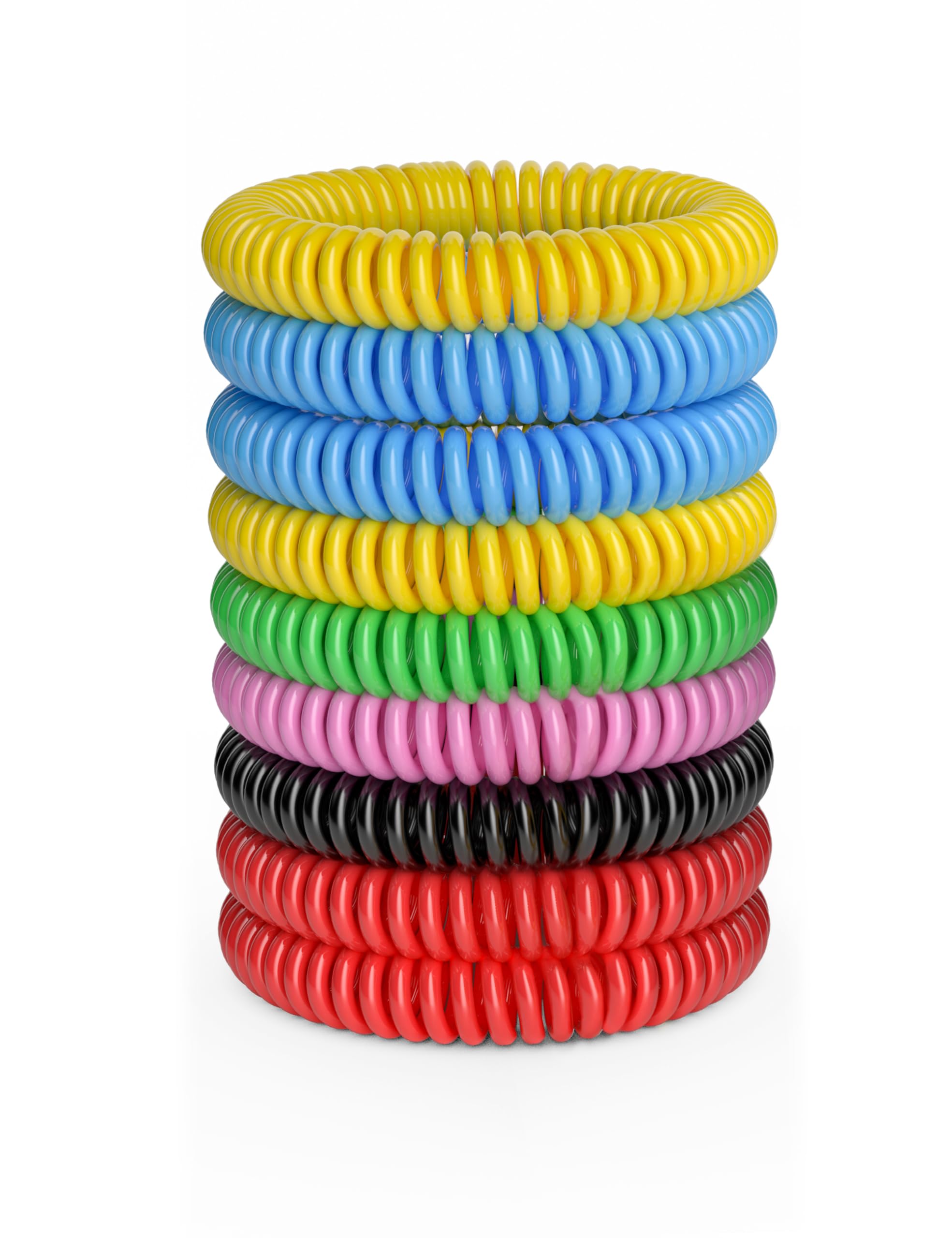 Photo 1 of BuggyBands 12 Pack Mosquito Bracelets, Mosquito Bands for Adults and Kids with Individually Wrapped & DEET Free, Natural and Waterproof Wristbands Citronella Bracelets for Camping Hiking