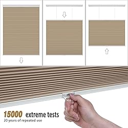 Changshade Blackout Cellular Shades Cordless, Top