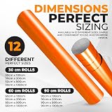 vgoltd Glossy Self-Adhesive Vinyl Wrap Orange 60x200 cm view 3