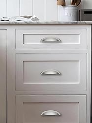 CABDM 10 Pack 5" Drawer Pulls Brushed Satin Nickel