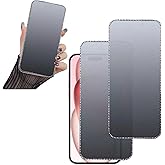 WIRIXSYD 2PCS Glitter Matte Screen Protector suit for iPhone 13 Pro Max/iPhone 14 Plus,Diamond Bling Shiny Sparkling Tempered
