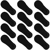 Paticr 12 Pairs Kids No Show Socks, Breathable Low Cut Youth Boy Girls Prevent Slip off Cotton Summer Socks