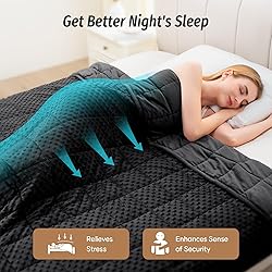 Wemore Minky Dot Weighted Blanket for Adults King