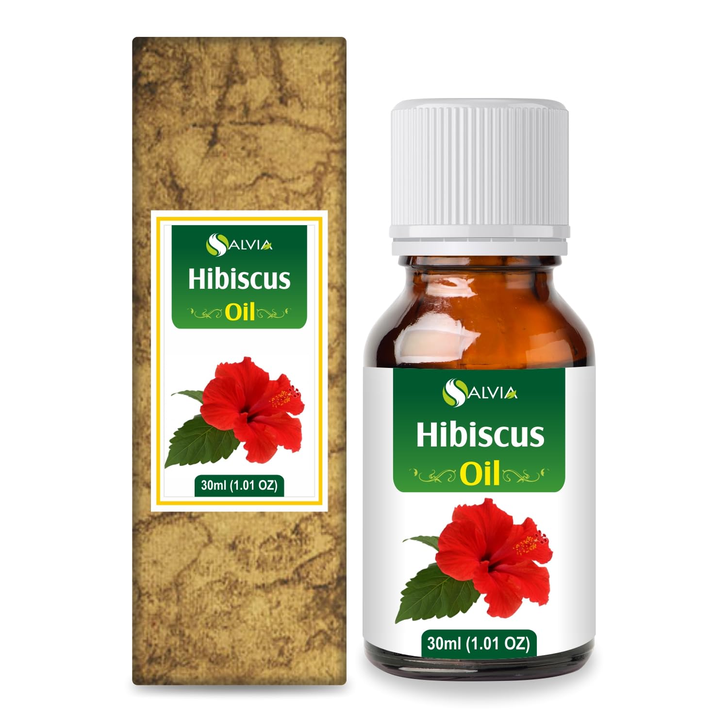 Salvia Hibiscus (Hibiscus Sabdariffa L) 100% Natural Pure Undiluted Uncut Carrier Oil (30ml)