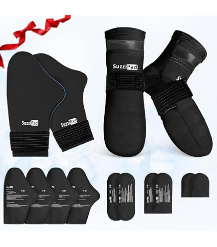 Amazon.com: SuzziPad Cold Therapy Socks & Hand Ice Pack, Cold