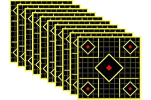 Training Range Target - Target, 10 Pcs Range Targets, 12x12 Inch Paper Targeting Sheets for Practice | Indoor Backyard Practi