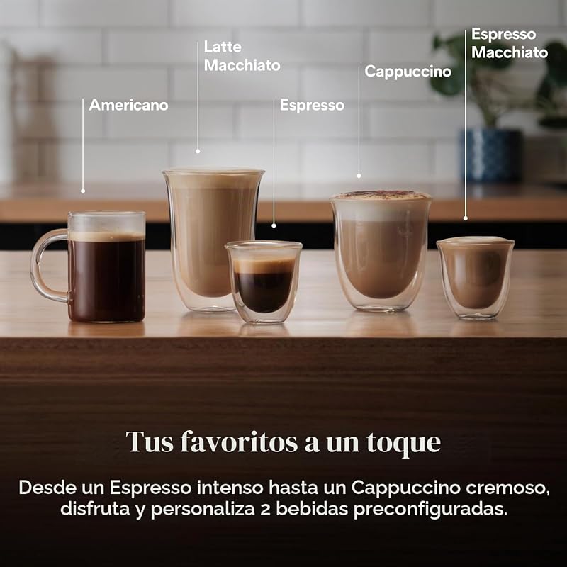 La Specialista Arte - Cafetera Espresso 3 Bebidas Predefinidas