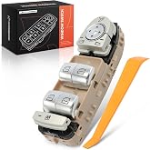 A-Premium Front Left Driver Side Power Window Switch | Compatible with Mercedes-Benz E200 E250 E300 E400 E500 E550 E43 AMG W213 Series 2017, Replaces 2139054803, A2139054803