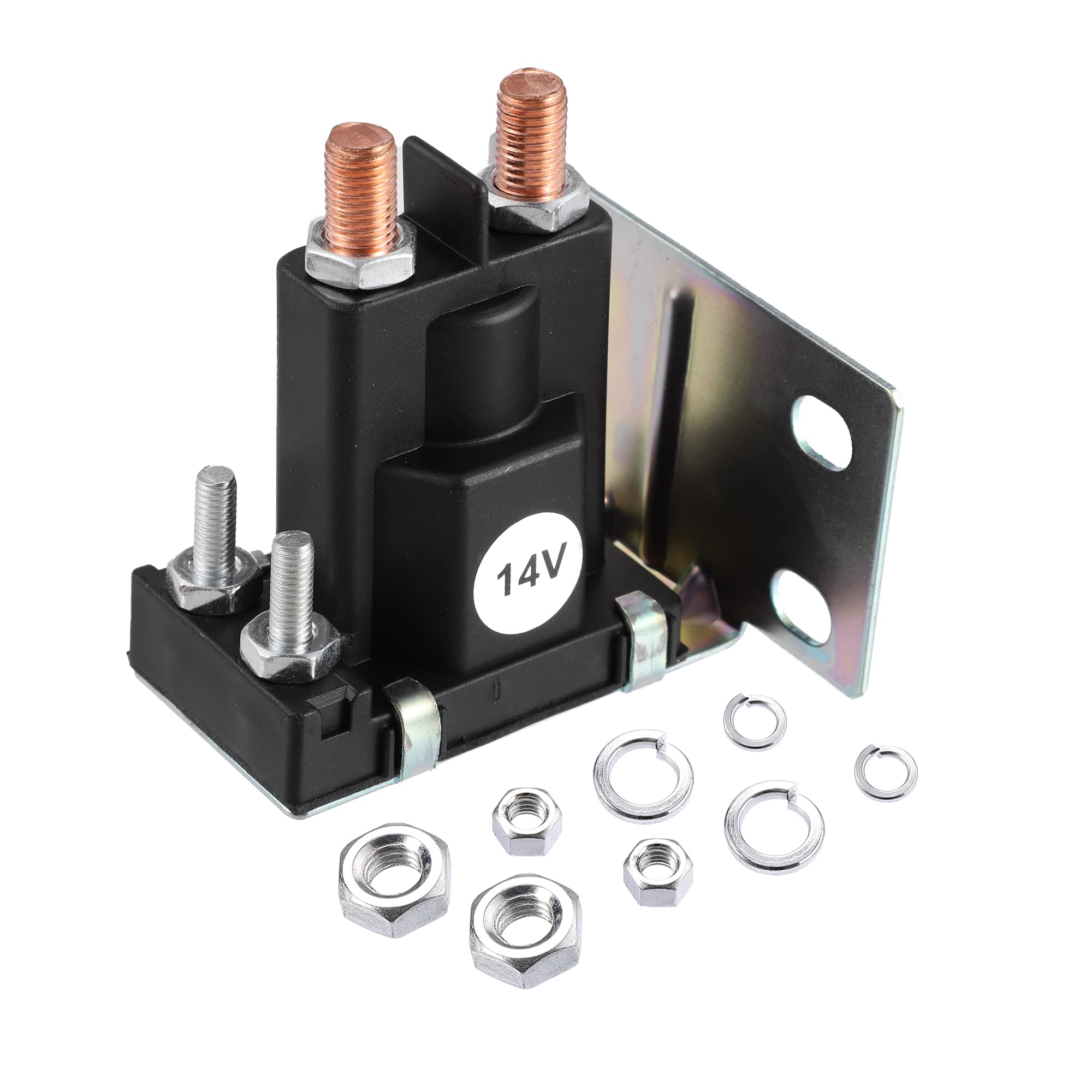 X AUTOHAUX Golf Cart Solenoid 27153-G01 27153G01 612813 4 Terminal Solenoid