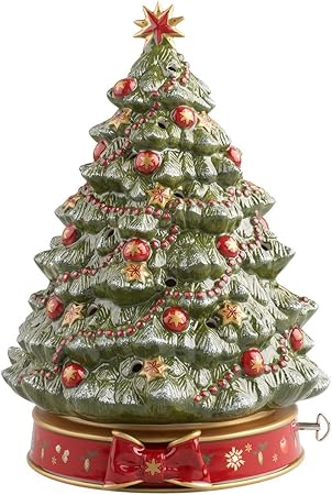 Addobbi Natale Villeroy Boch.Villeroy Boch Toy S Delight Albero Di Natale Con Carilon Amazon It Casa E Cucina