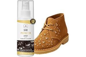 BERIOVE Suede & Nubuck Protector Spray: 150ml Waterproof Spray Rain Stain Resistant, for Outdoor for Leather, Nubuck, Boots