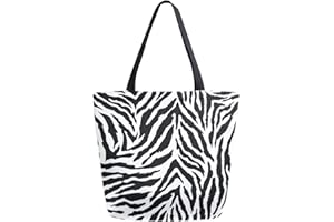 ZzWwR Stylish Print Extra Large Shoulder Tote Bag for Beach Travel Weekender Gym Grocery Shopping…