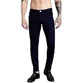 ZLZ Men's Skinny Slim Fit Stretch Comfy Fashion Denim Jeans Pants