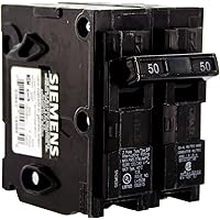 Siemens Q250 50 Amp Double Pole Circuit Breaker