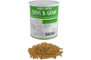 Handy Pantry Certified Organic Dried Yellow Soybeans - 5 Lb - Perfect for Use in a Soy Milk Making Machine to Make Soy Milk. Makes Tofu, Roasted Soy Beans, Emergency Food Storage, More