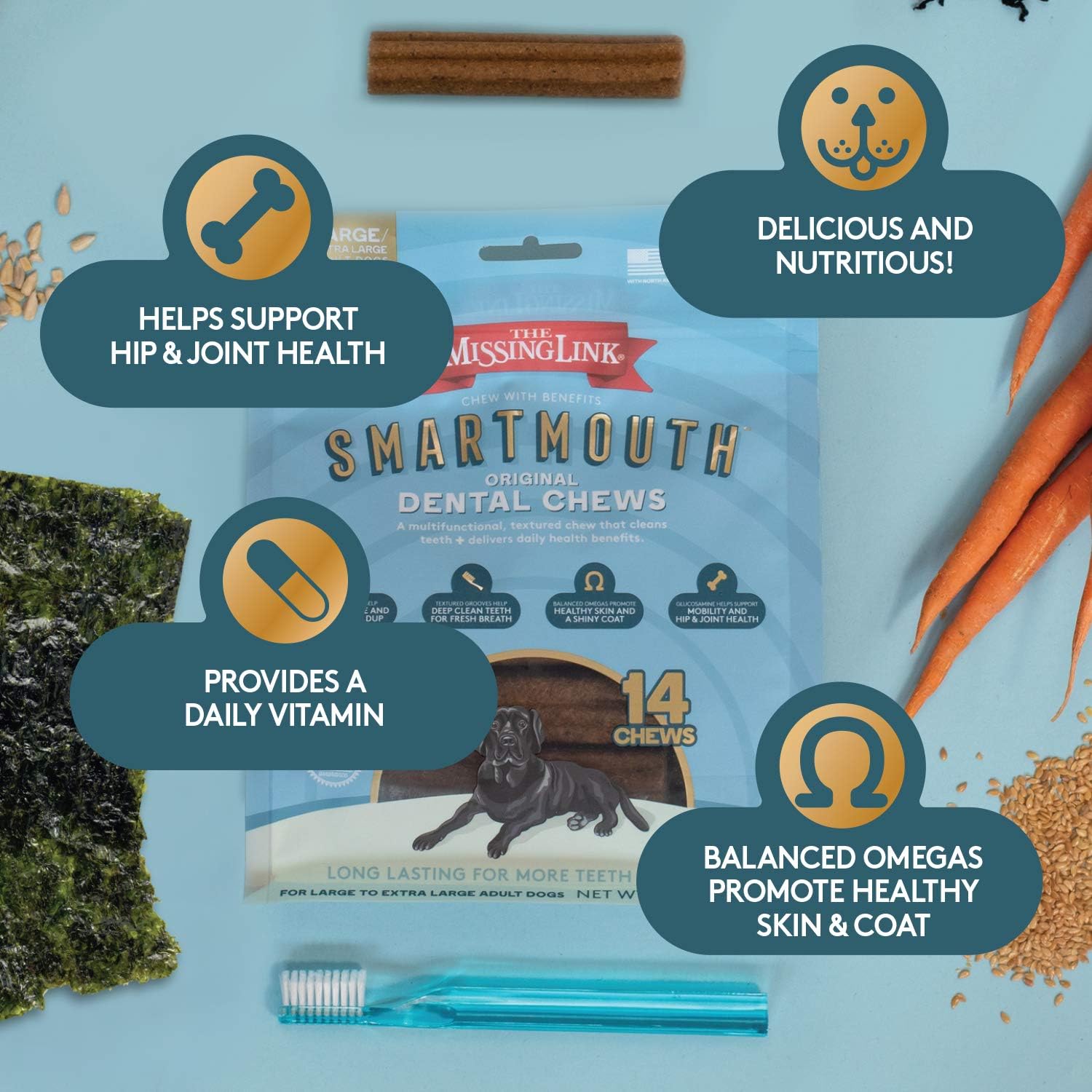 the missing link dental chews