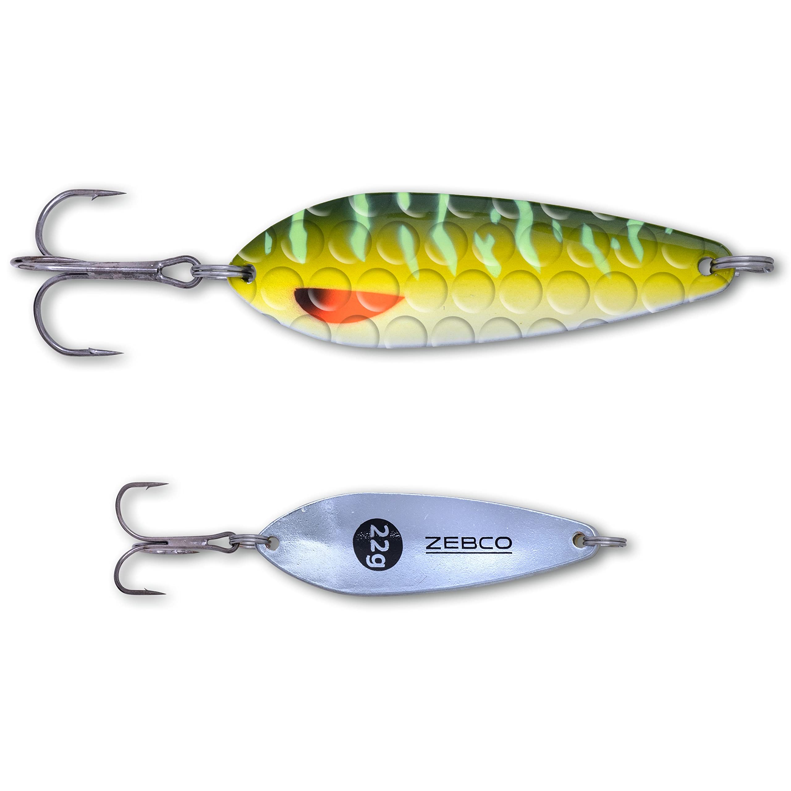 Zebco Premium Trophy Z-Slim Slim Blinker Fishing Lure Pike Bait with Sharp Treble Fishing Hooks for Predatory Fish Spinning Fishing Pike 10g