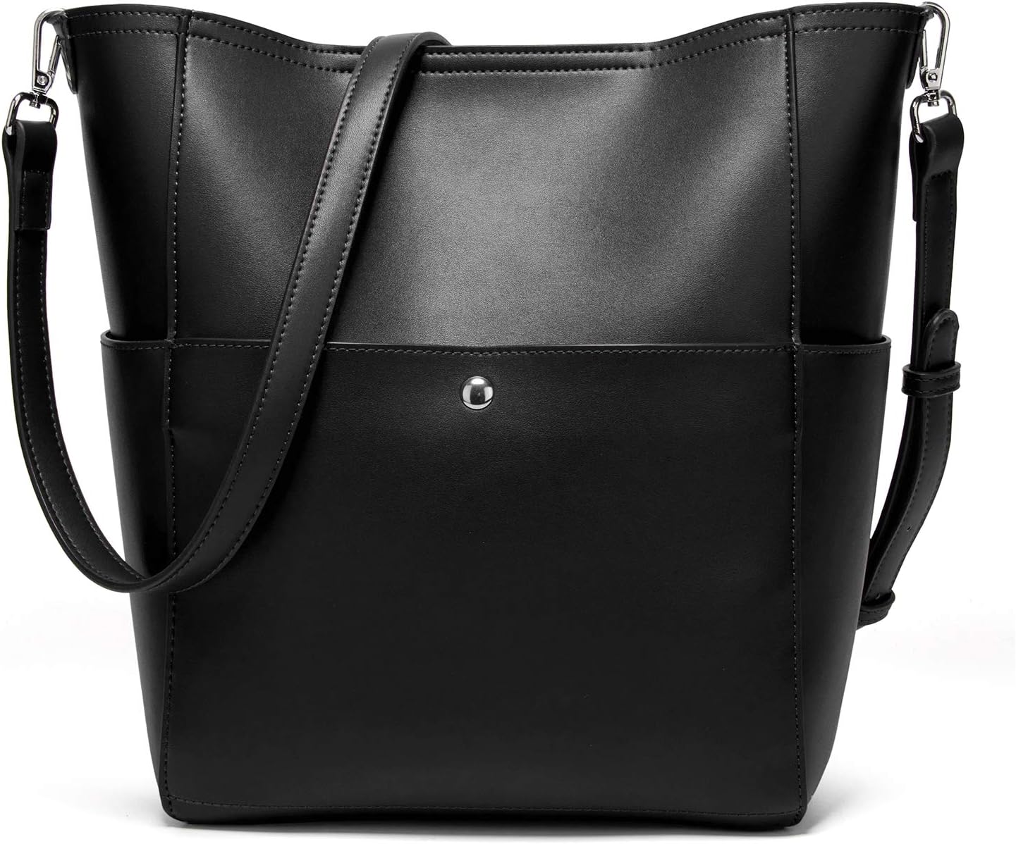Womenโs Satchel Hobo Top Handle Tote Shoulder Purse Soft Leather Crossbody Designer Handbag Big Capacity Bucket Bags