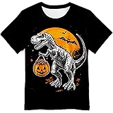 Boys Girls Novelty Graphic T-Shirt – Lightweight Crewneck Short Sleeve Tee, Teen Summer Top for Ages 6-16