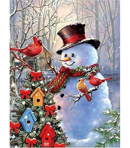 Kissme8 5D Diamond Painting Kit – DIY Santa Claus Full Drill Rhinestone Art, 40x30cm - View #7