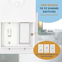 HomeStar Safety Light Switch Guard | Toggle-Rocker
