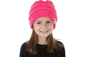 Funky Junque Exclusives Child Toddler Beanie Warm Winter Kids Knit Skull Cap Hat