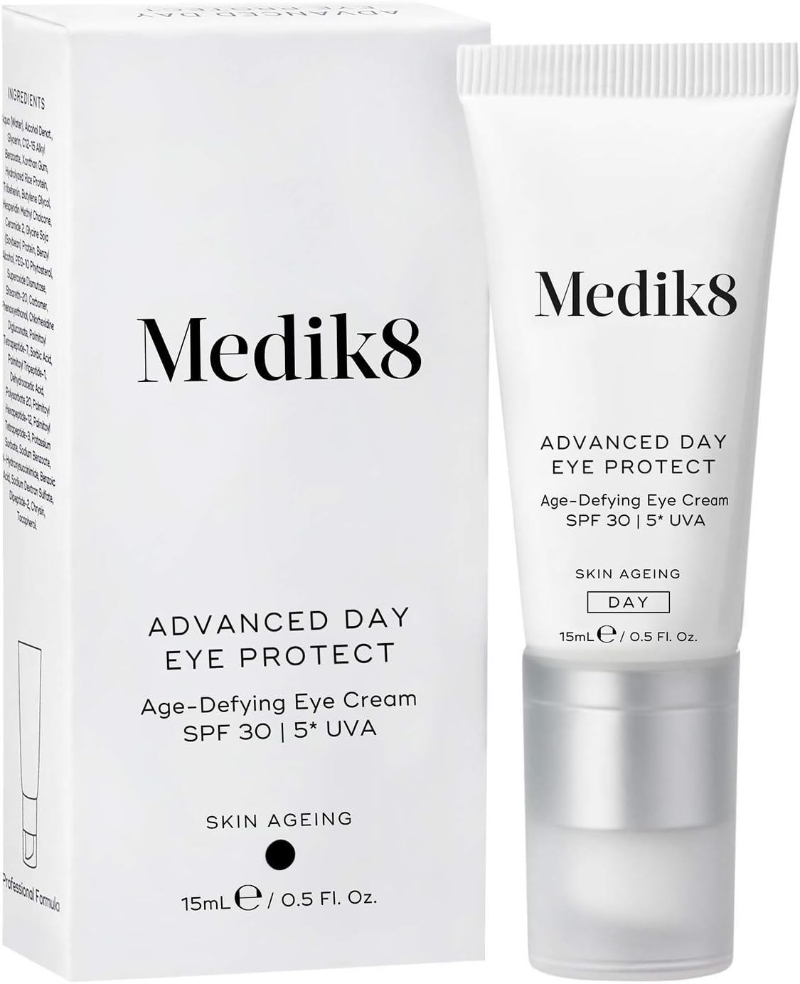 Medik8 Advanced Day Eye Protect - Age-Defying Eye Cream - SPF 30 - Targets Dark Circles, Prevents & Smooths Wrinkles - 15ml - Image 3