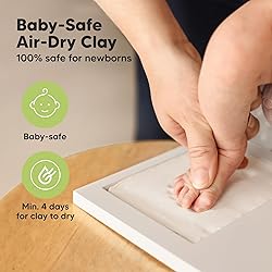 Baby Hand and Footprint Kit - Clay Handprint